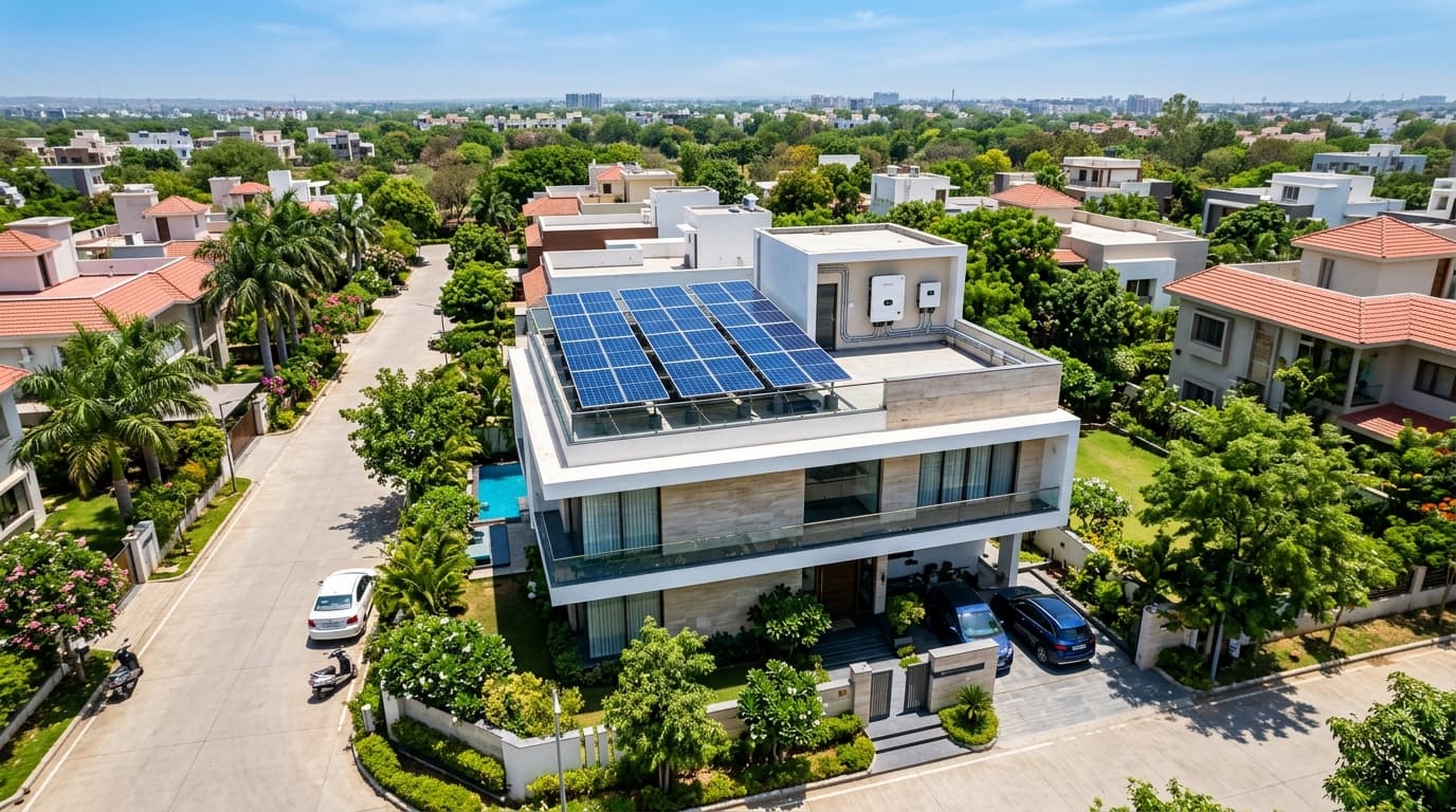Residential On-Grid Rooftop Solar