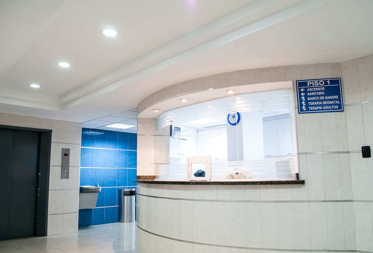 Hygienic Reception & Waiting Lounge
