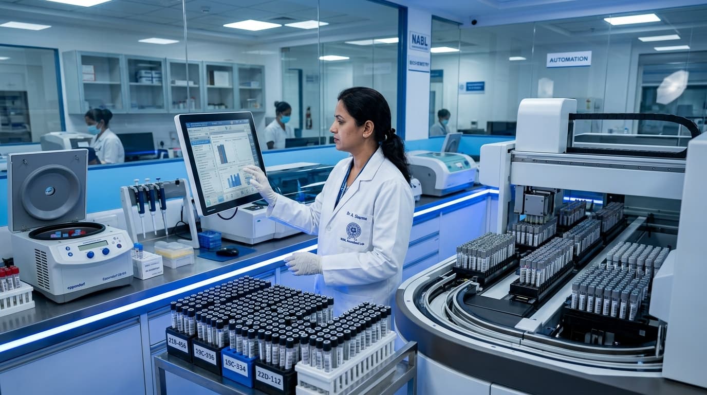 NABL Accredited Diagnostic Automation