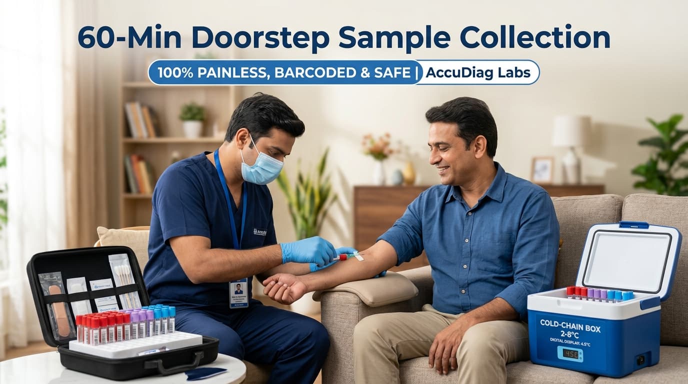 60-Min Doorstep Blood Sample Collection