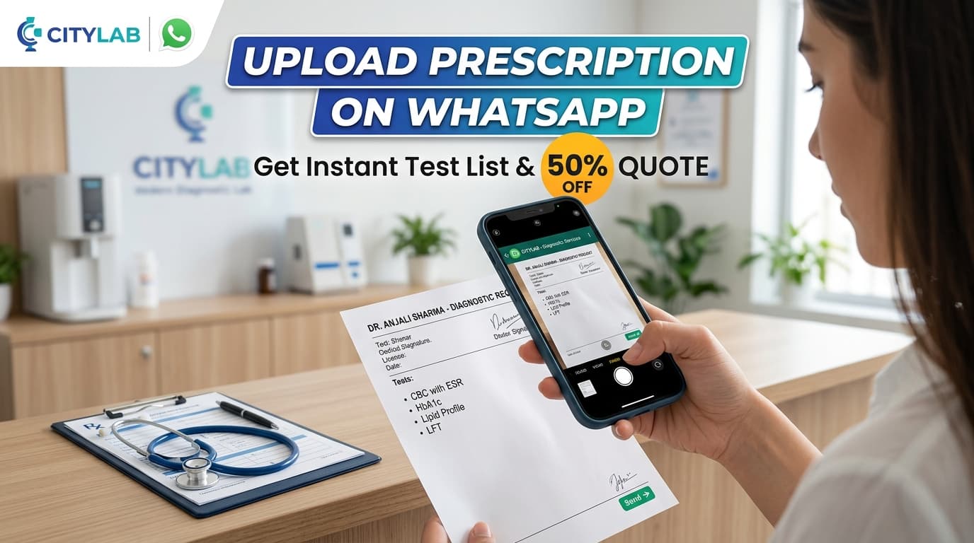 Upload Doctor Prescription on WhatsApp