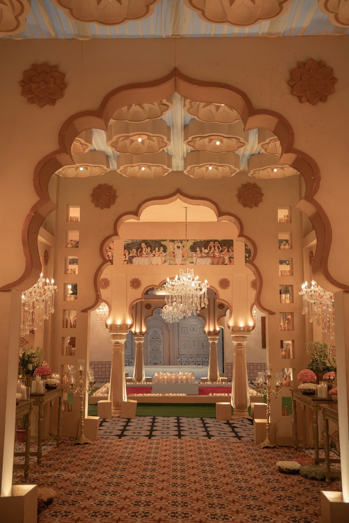 Royal Rajwada Wedding Welcome Gate